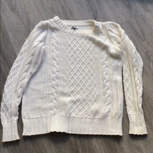 White/light cream sweater from old navy